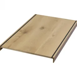 Overzettrede met neus (2 stuks) - Eikenhout 4 mm toplaag rustiek - incl. antislipstrip