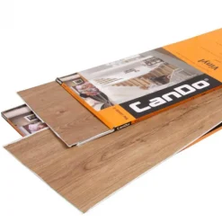 Overzettrede of stootbord (4 stuks) - Vinyl zelfklevend - Blond eiken