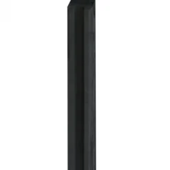 Paal beton met sleuf - begin-eindpaal 11,5 x 11,5 cm antraciet