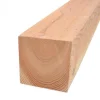 Paal Douglas 7,5 x 7,5 cm fijnbezaagd
