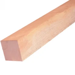 Paal Douglas 5,0 x 5,0 cm geschaafd