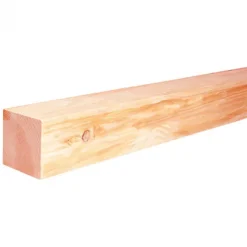 Paal Douglas 90 x 90 mm gezaagd