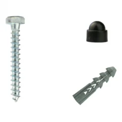 Pergola Hoekverbinding Zwart Gecoat - 9 x 9 cm balken - 2 stuks