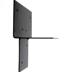 Pergola Verlenging Zwart Gecoat - 15 x 15 cm palen - 2 stuks