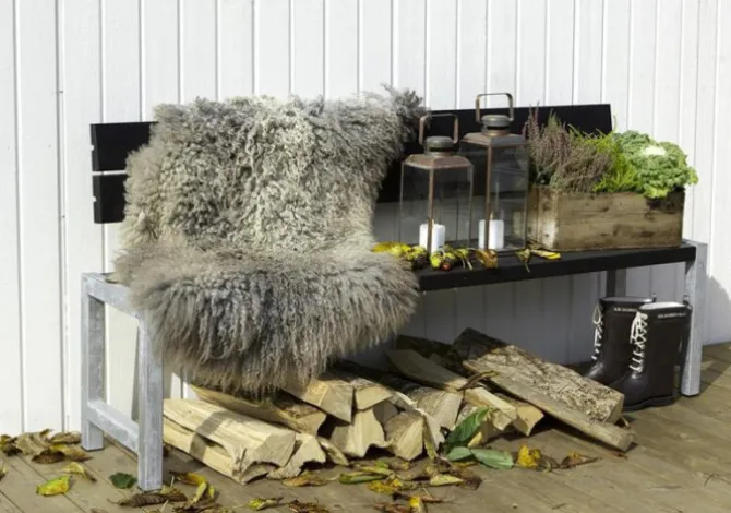 Planken bank vuren geimpregneerd - Plankesaet zwart 38 x 176 x 81 cm