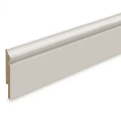 Plint Klassiek - Wit 248,6 x 12 x 1,6 cm (5 lengtes)