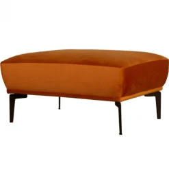 Poef - Tulp - velours Brunei koper 18