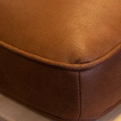 Poef - Zinnia - stof Kentucky cognac 09