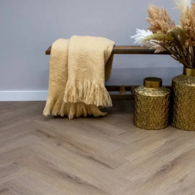 PVC click vloer - Visgraat Seine - 1,80 m2