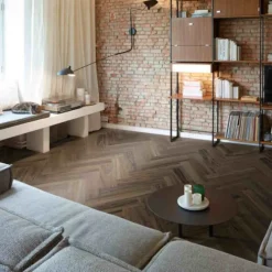 PVC click vloer - Visgraat Juglans - 2,92 m2