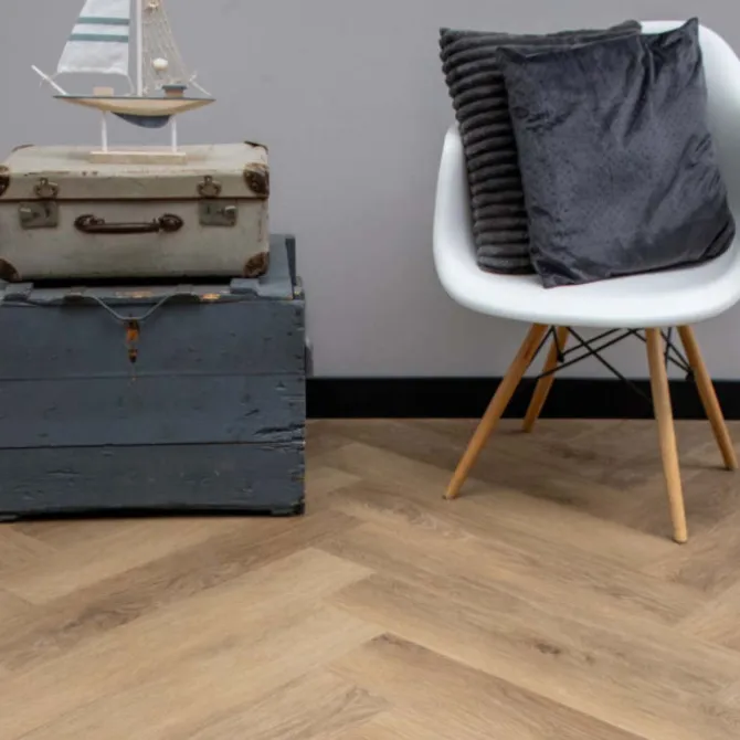 PVC click vloer - Visgraat Rijn - 1,80 m2