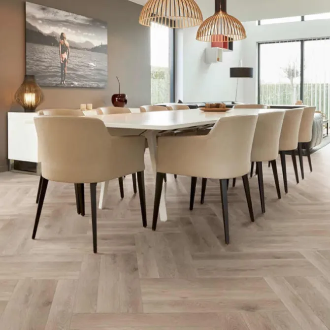 PVC click vloer - Visgraat Meadow - 2,32 m2