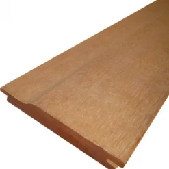 Rabatdeel hardhout bankirai mes & groef rabat 1,8 x 14,4 cm geschaafd