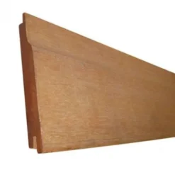 Rabatdeel hardhout bankirai mes & groef rabat 1,8 x 14,4 cm geschaafd