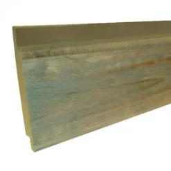 Rabatdeel vuren 1,8 x 14,4/12,7 cm halfhouts rabat groen geïmpregneerd