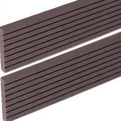 Randafwerking recht Steengrijs / Lava (2,2 mtr)