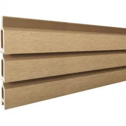 Rhombus zelfbouw - Lamel composiet - Rhombus Triple teak - 180 x 15 cm (6 stuks)