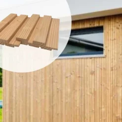 Rhombusprofiel Douglas - 2,5 x 14 cm geschaafd