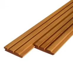 Rhombusprofiel Hardhout Kapur 2,5 x 14,5 cm