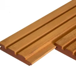 Rhombusprofiel Hardhout Kapur 2,5 x 14,5 cm