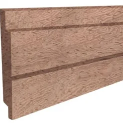 Rhombusprofiel hardhout Thermo Cambara 1,8 x 14 cm Stripes M