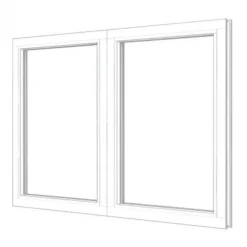 RKC Meranti wit - 2x vast - 154,8 x 107,4 cm