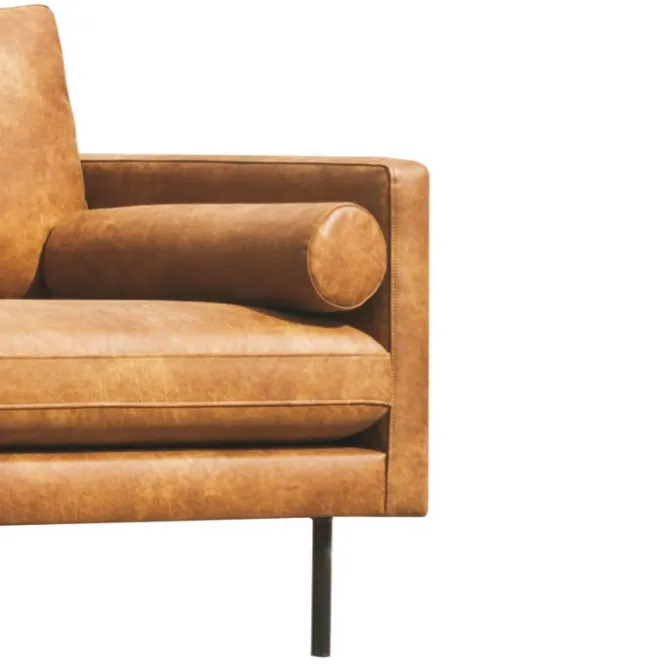 Rolkussens Daisy - leer Colorado cognac 03 (2 stuks)