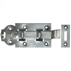 Rolschuif met bocht 120 x 55 x 2 mm verzinkt