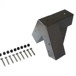 Schommel toebehoren - Cubic schommelframe bevestigingshoek zwart
