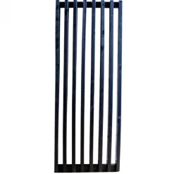 Schutting Douglas - Louvre verticaal zwart (84,4 x 220 cm) module A