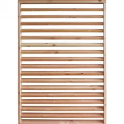 Schutting Douglas - Louvre horizontaal (163 x 220 cm) - module B