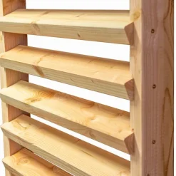 Schutting Douglas - Louvre horizontaal (84,4 x 220 cm) - module A