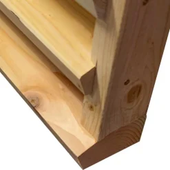 Schutting Douglas - Louvre horizontaal (84,4 x 220 cm) - module A