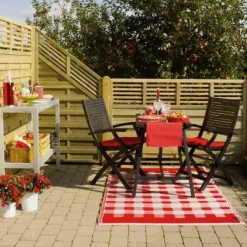 Schutting met doorkijk vuren - Newline recht groen geimpregneerd (180 x 110 cm) geschaafd