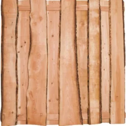 Schutting schaaldelen Douglas Country - 10L (180 x 180 cm) schermdikte 5,4 cm