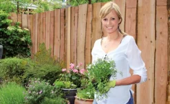 Schutting schaaldelen Douglas Country - 10L (180 x 180 cm) schermdikte 5,4 cm