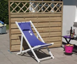 Schutting vuren - Bergen recht met trellis groen geimpregneerd (180 x 150 cm)