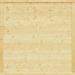 Schutting vuren Design recht groen geïmpregneerd (180 x 180 cm)