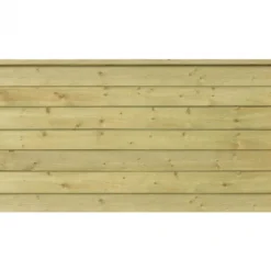 Schutting zelfbouw vuren Plus Klink groen geimpregneerd (174 x 91 cm)