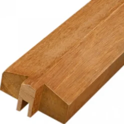 Smaragd Zelfbouw schutting hardhout Bankirai dubbelzijdig rabat 180 x 180 cm geschaafd