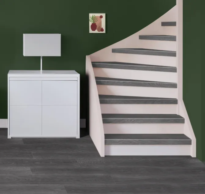 SPC click vloer 6,5 mm - Antraciet Eiken - 2,20 m2