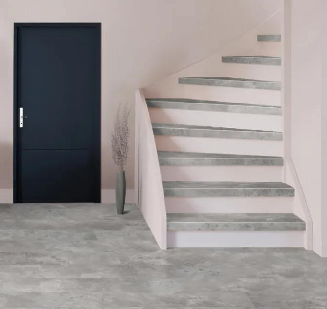 SPC click vloer 6,5 mm - Beton grijs - 2,20 m2