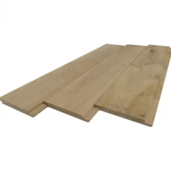 Sponningplank eiken 1,8 x 18,0 cm geschaafd