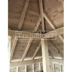 Sponningplank eiken 1,8 x 18,0 cm geschaafd