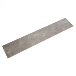 Stootbord - PVC toplaag - Beton licht - 140 x 19 cm