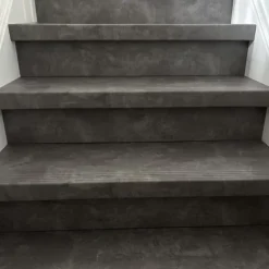 Stootbord - SPC - Beton Zwart - 130 x 20 cm