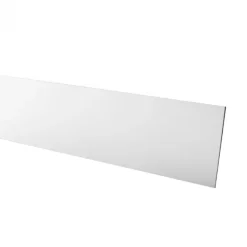 Stootbord - SPC - Wit RAL9010 - 130 x 20 cm