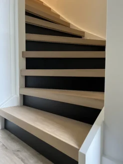 Stootbord - SPC - Zwart RAL9005 - 130 x 20 cm