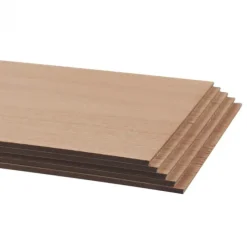 Stootbord (5 stuks) - Eiken onbehandeld - 2x 130 x 20 cm + 3x 113 x 20 cm