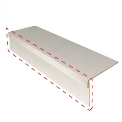 Stootbord (3 stuks) - Laminaat - Alaska Oak - 130 x 20 cm